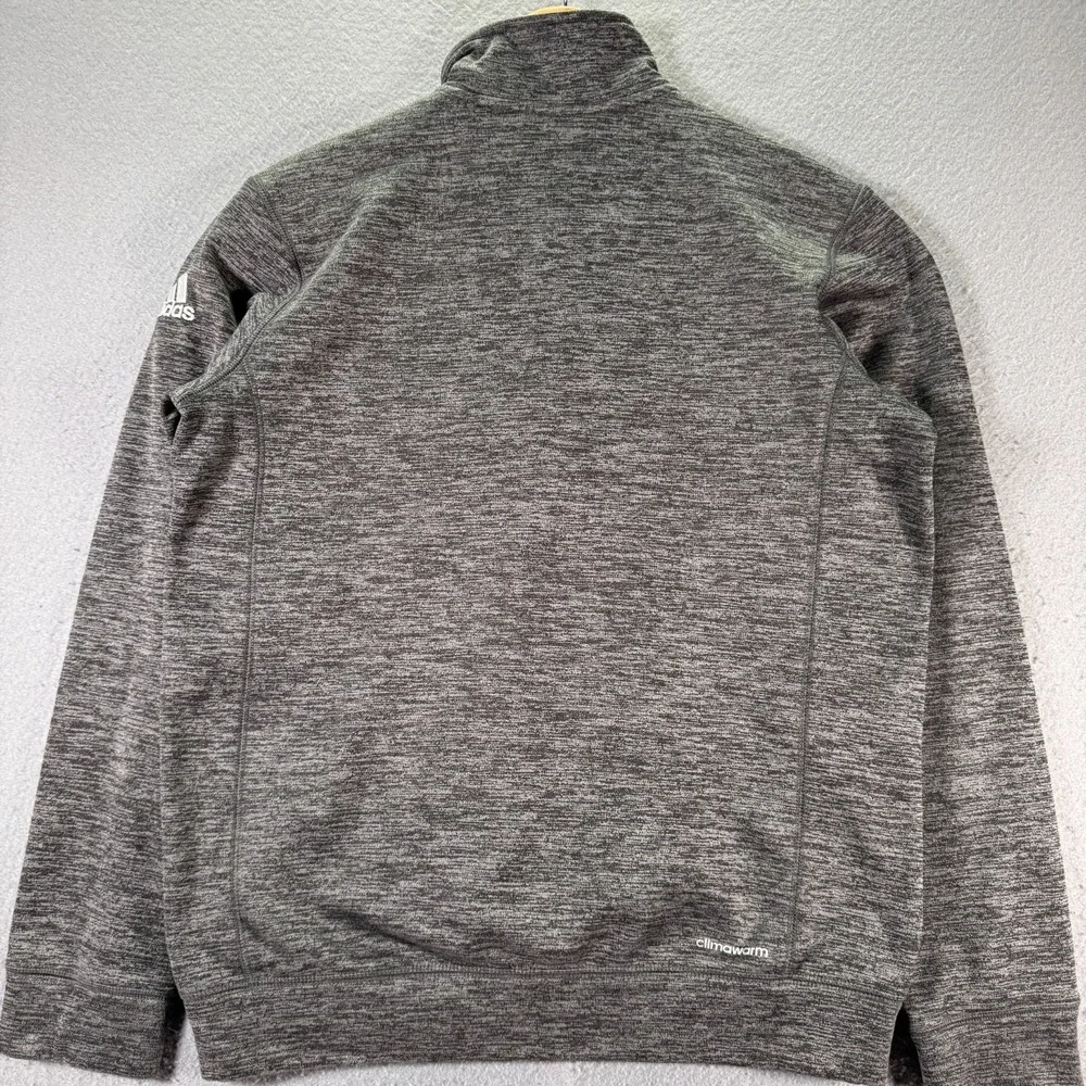 Sacramento States Hornets Half Zip Sweatshirt Adult Small Gray Adidas Team Issue